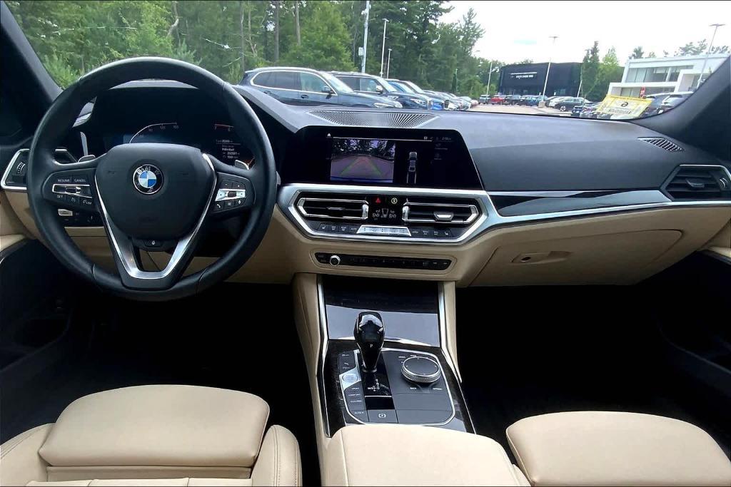 used 2021 BMW 330 car, priced at $28,598
