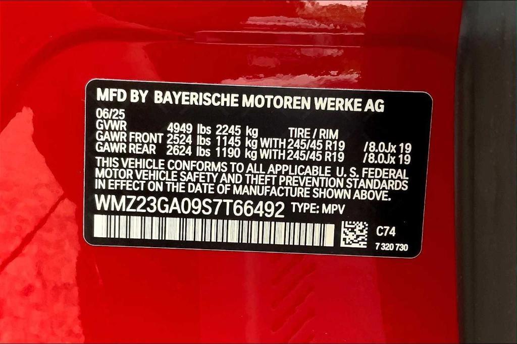 new 2025 MINI Countryman car, priced at $44,455