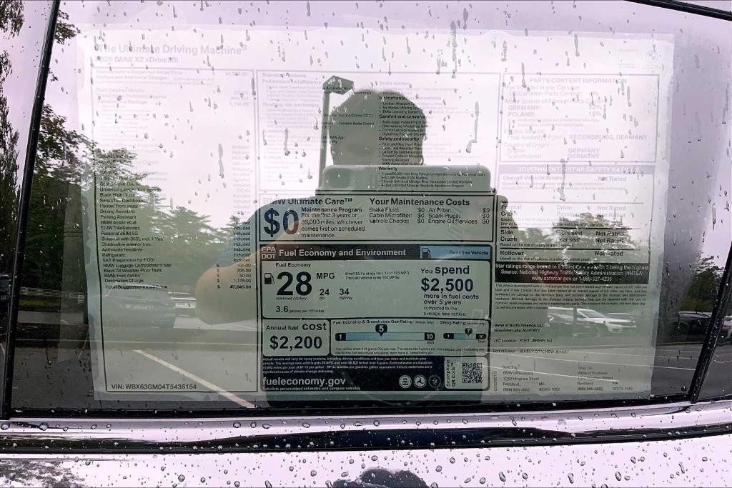 new 2026 BMW X2 car, priced at $47,845