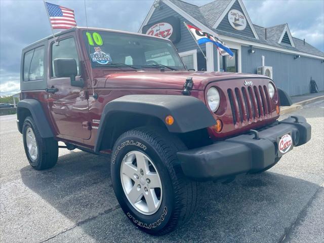 used 2010 Jeep Wrangler car, priced at $12,995