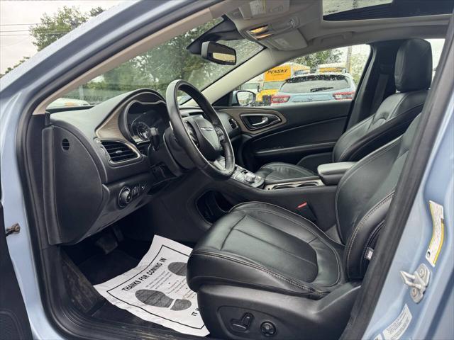 used 2015 Chrysler 200 car, priced at $12,995