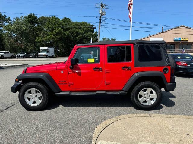 used 2015 Jeep Wrangler Unlimited car, priced at $14,995