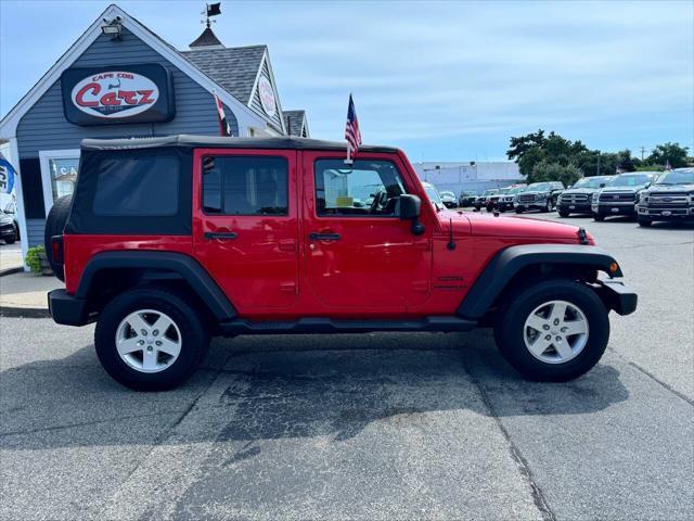 used 2015 Jeep Wrangler Unlimited car, priced at $14,995