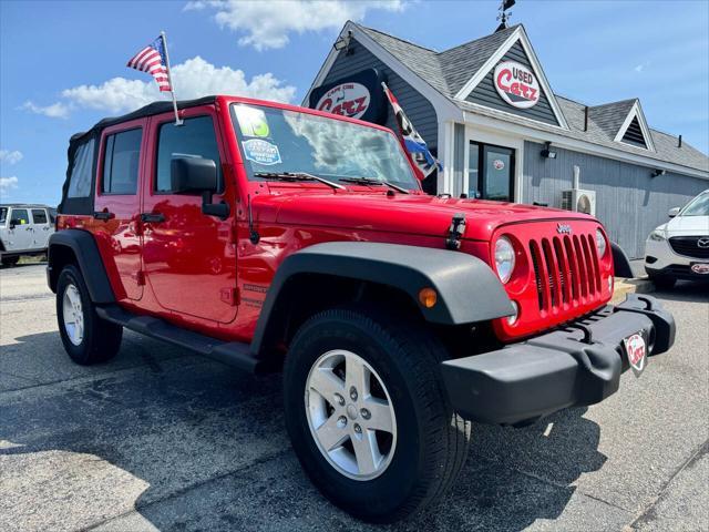 used 2015 Jeep Wrangler Unlimited car, priced at $14,995