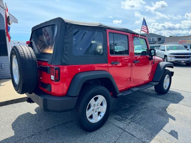 used 2015 Jeep Wrangler Unlimited car, priced at $14,995