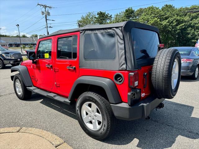 used 2015 Jeep Wrangler Unlimited car, priced at $14,995