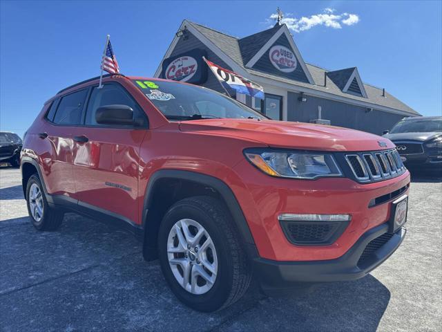 used 2018 Jeep Compass car, priced at $16,995