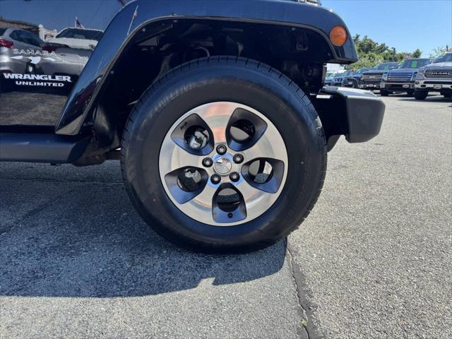 used 2016 Jeep Wrangler Unlimited car, priced at $15,995