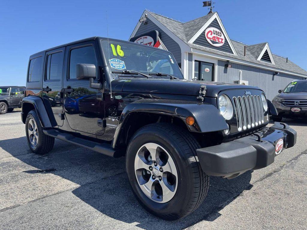 used 2016 Jeep Wrangler Unlimited car, priced at $15,995