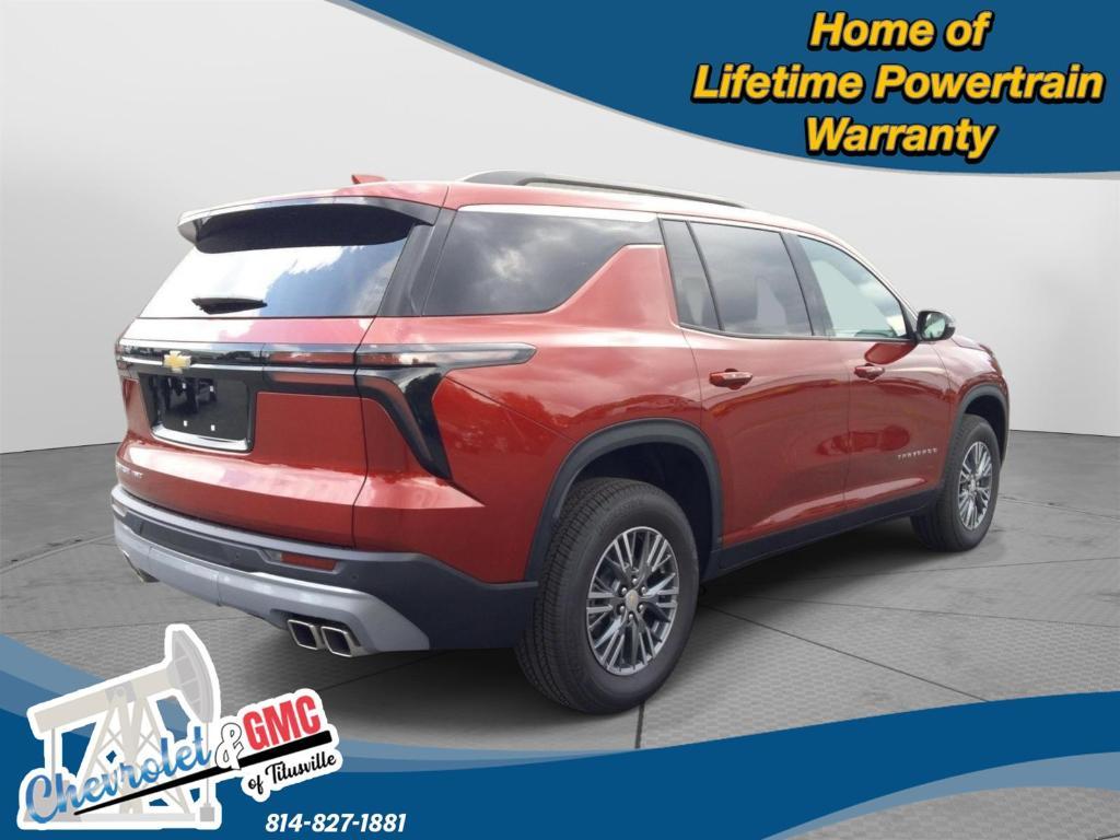 new 2025 Chevrolet Traverse car, priced at $44,500