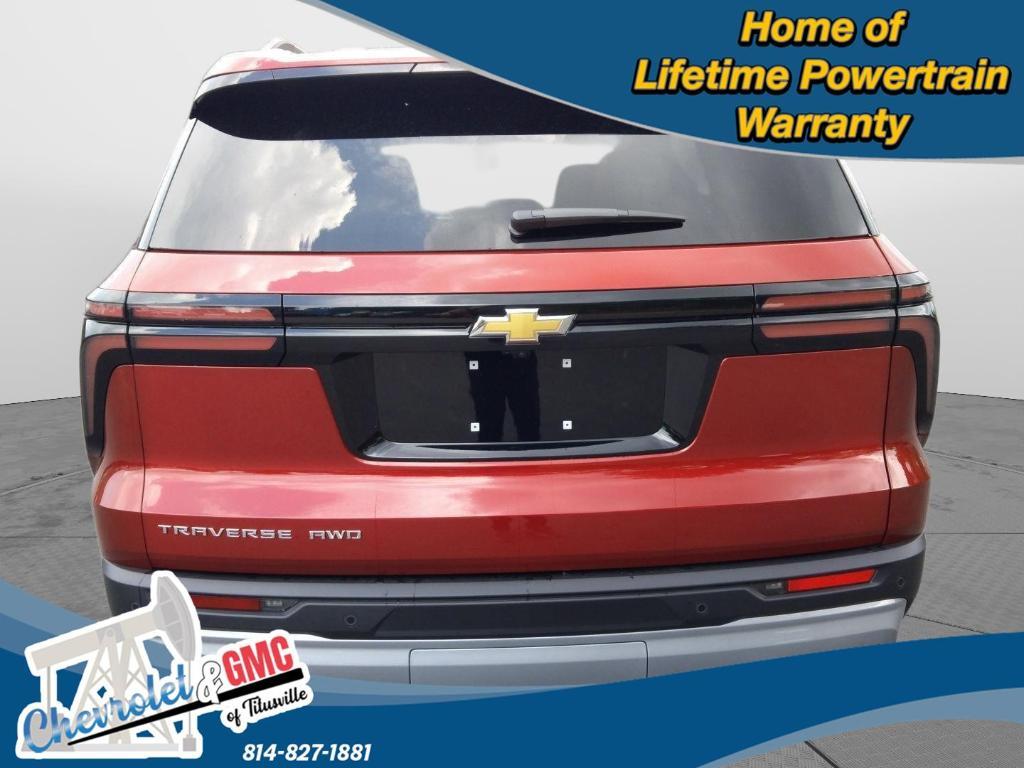 new 2025 Chevrolet Traverse car, priced at $44,500