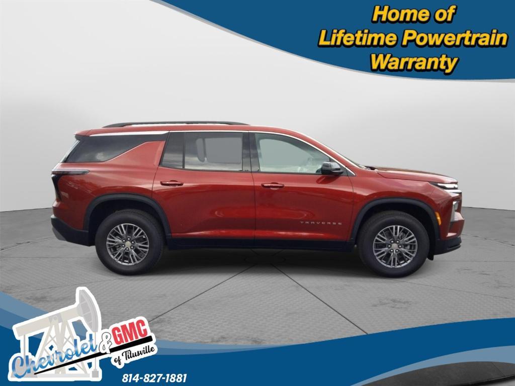 new 2025 Chevrolet Traverse car, priced at $44,500