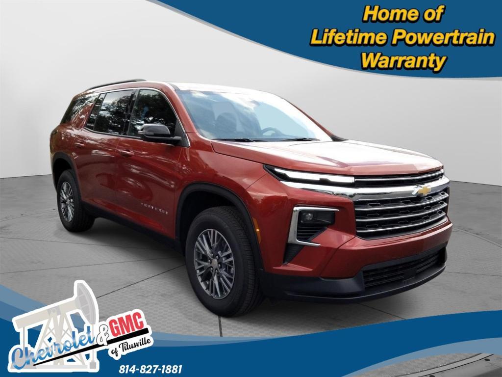 new 2025 Chevrolet Traverse car, priced at $44,500