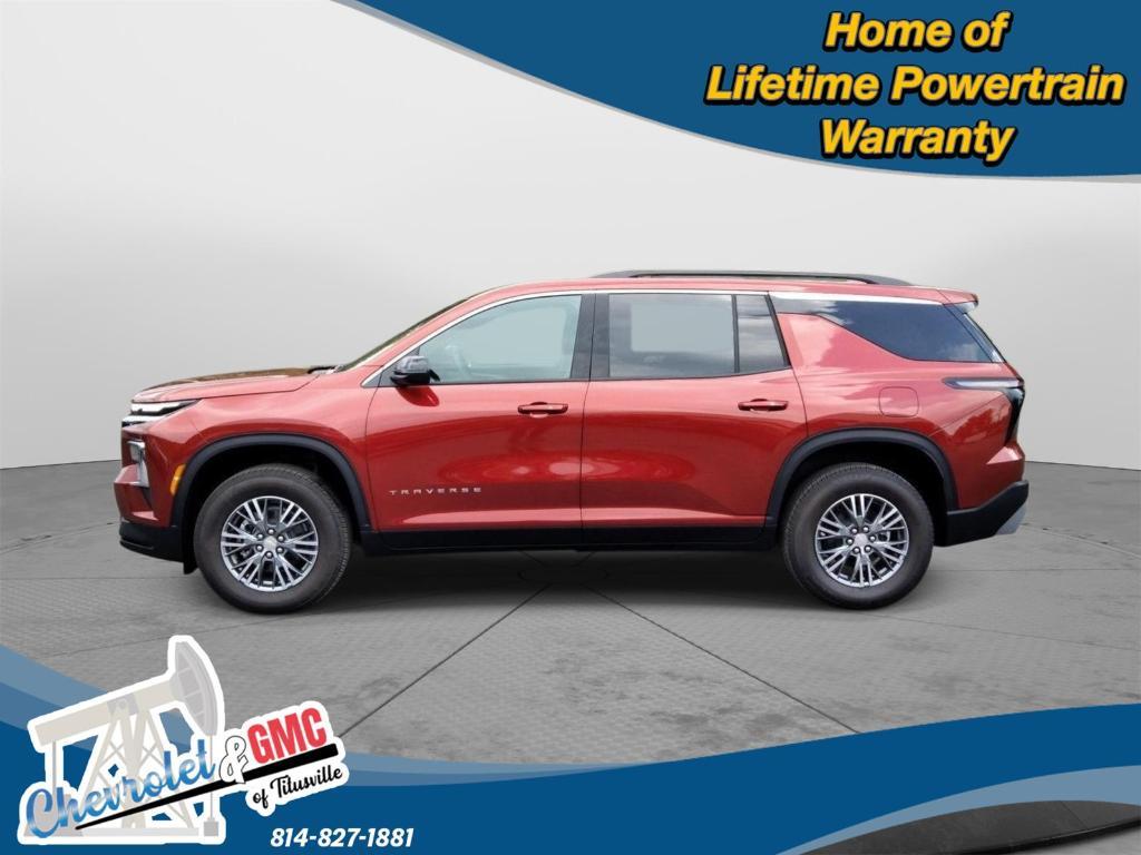 new 2025 Chevrolet Traverse car, priced at $44,500