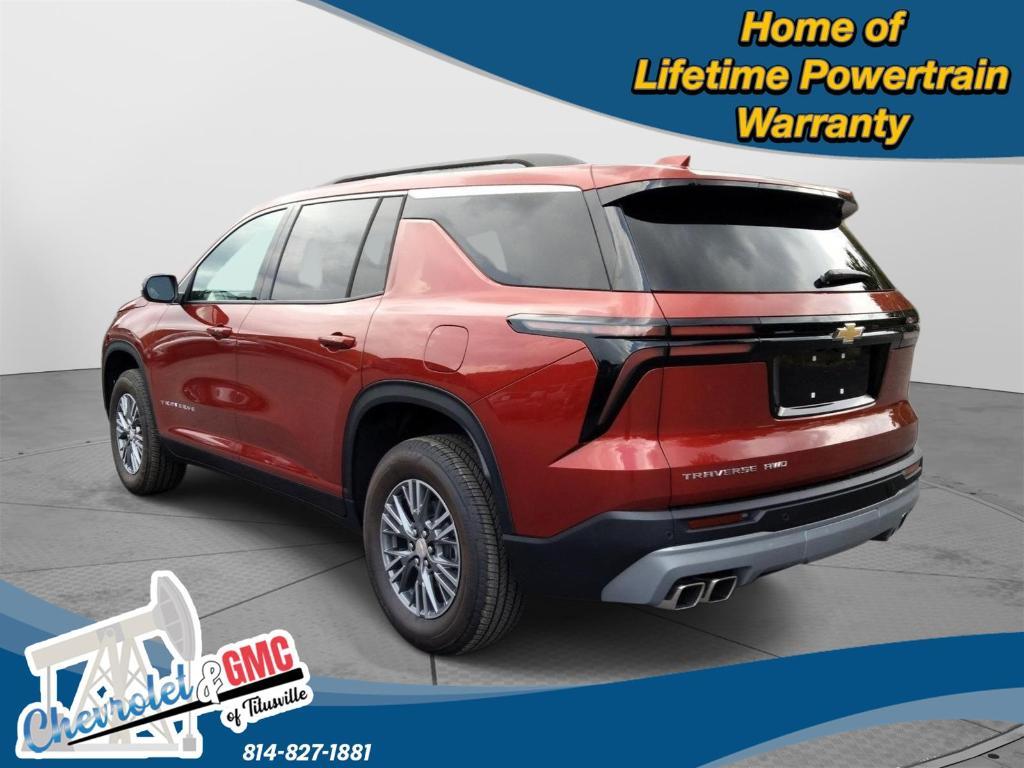 new 2025 Chevrolet Traverse car, priced at $44,500