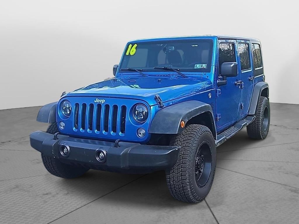 used 2016 Jeep Wrangler Unlimited car, priced at $18,900