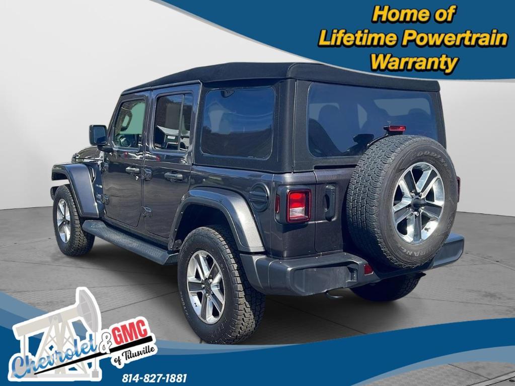 used 2021 Jeep Wrangler Unlimited car, priced at $32,595