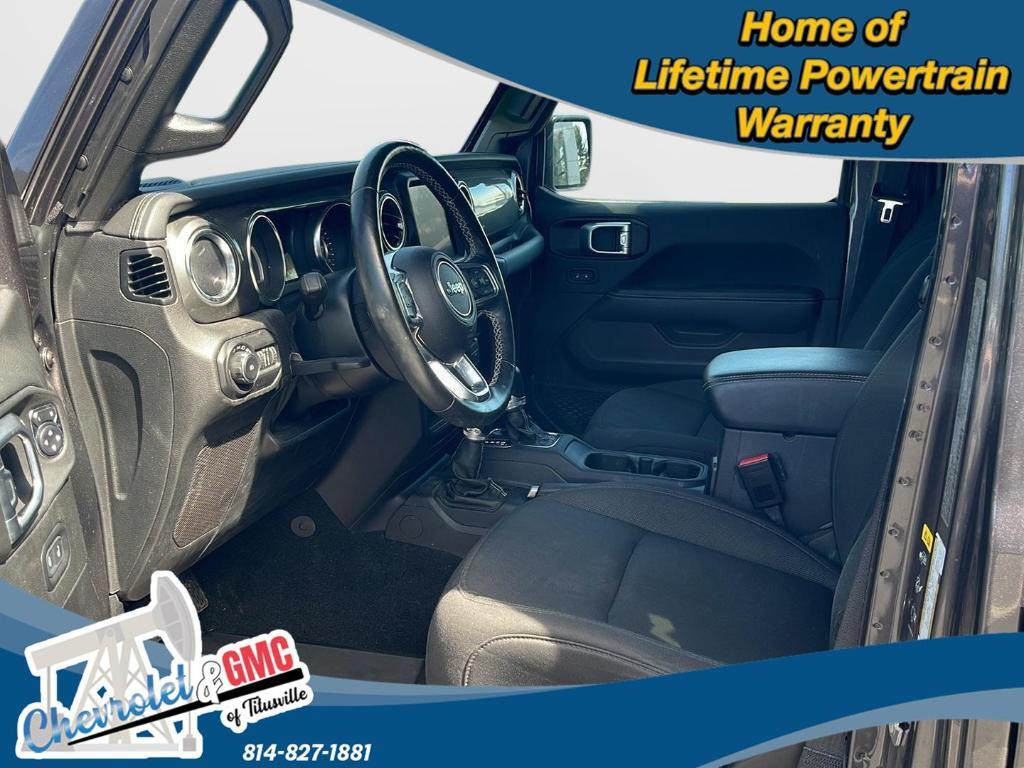 used 2021 Jeep Wrangler Unlimited car, priced at $32,595