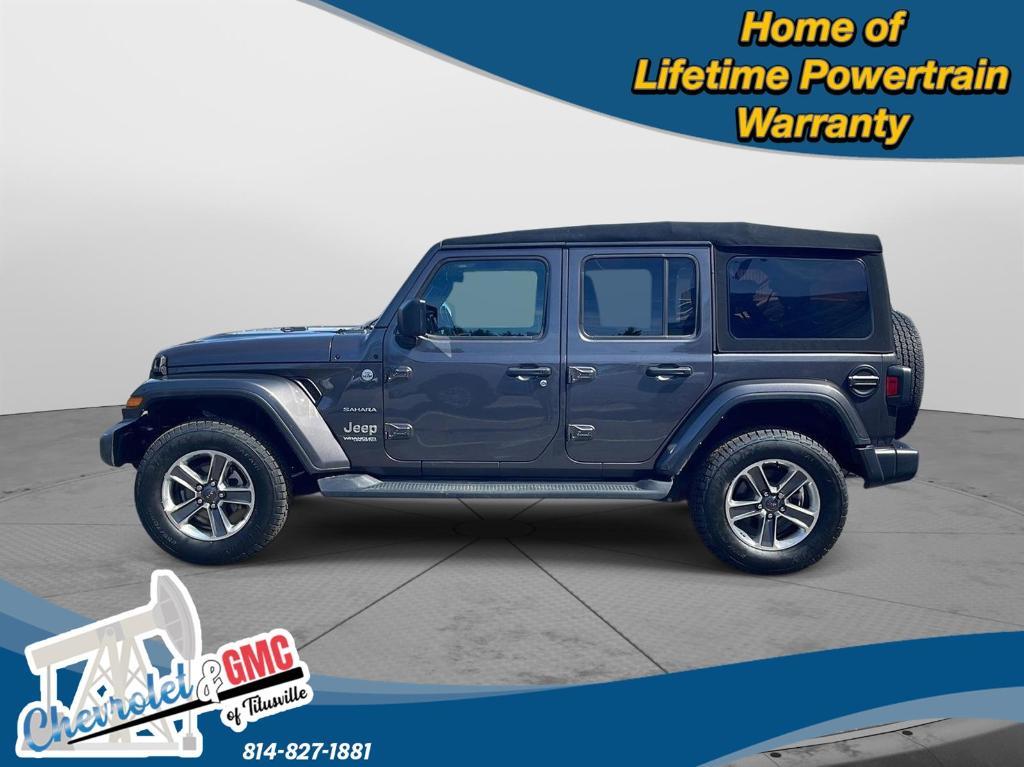 used 2021 Jeep Wrangler Unlimited car, priced at $32,595