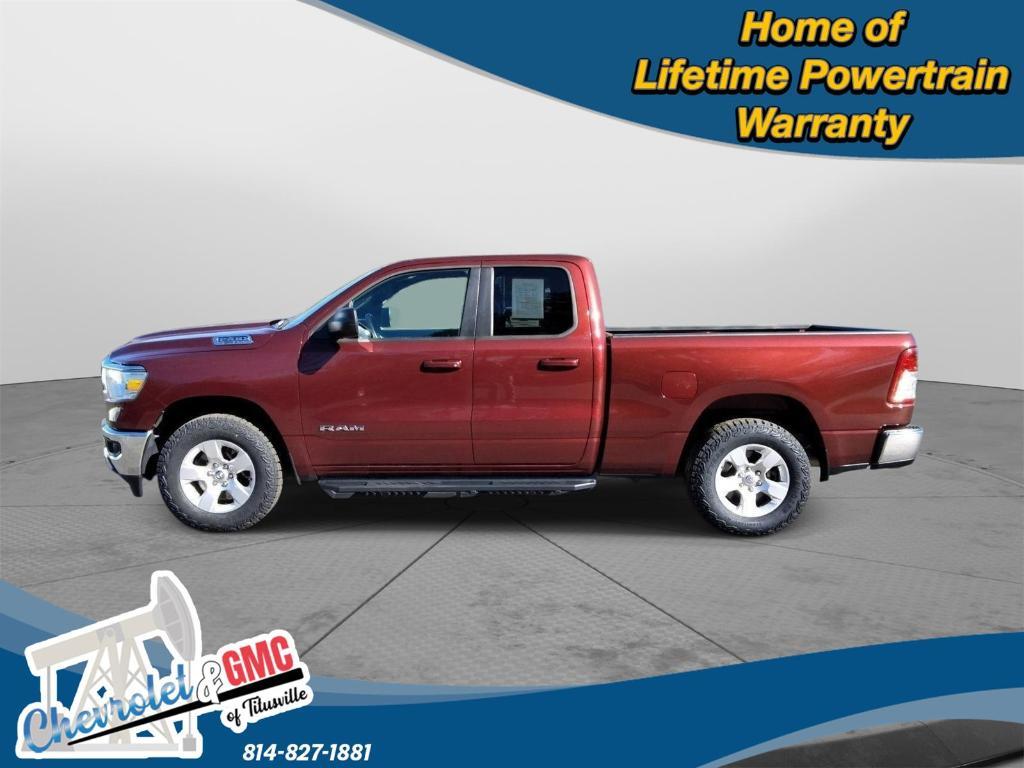 used 2021 Ram 1500 car, priced at $28,800