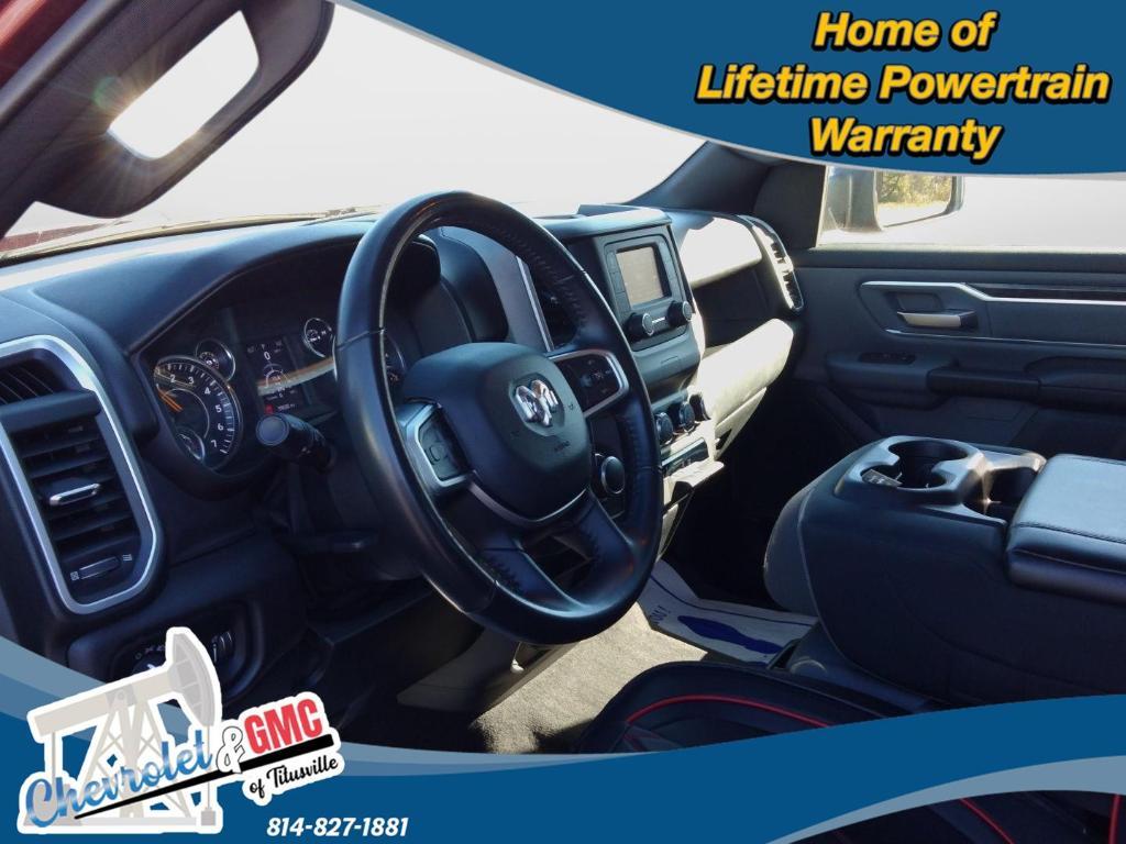 used 2021 Ram 1500 car, priced at $28,800