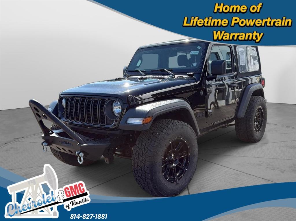 used 2024 Jeep Wrangler car, priced at $33,900