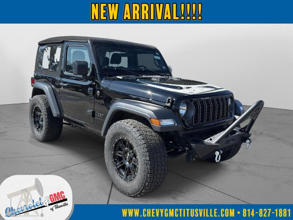 used 2024 Jeep Wrangler car, priced at $33,595