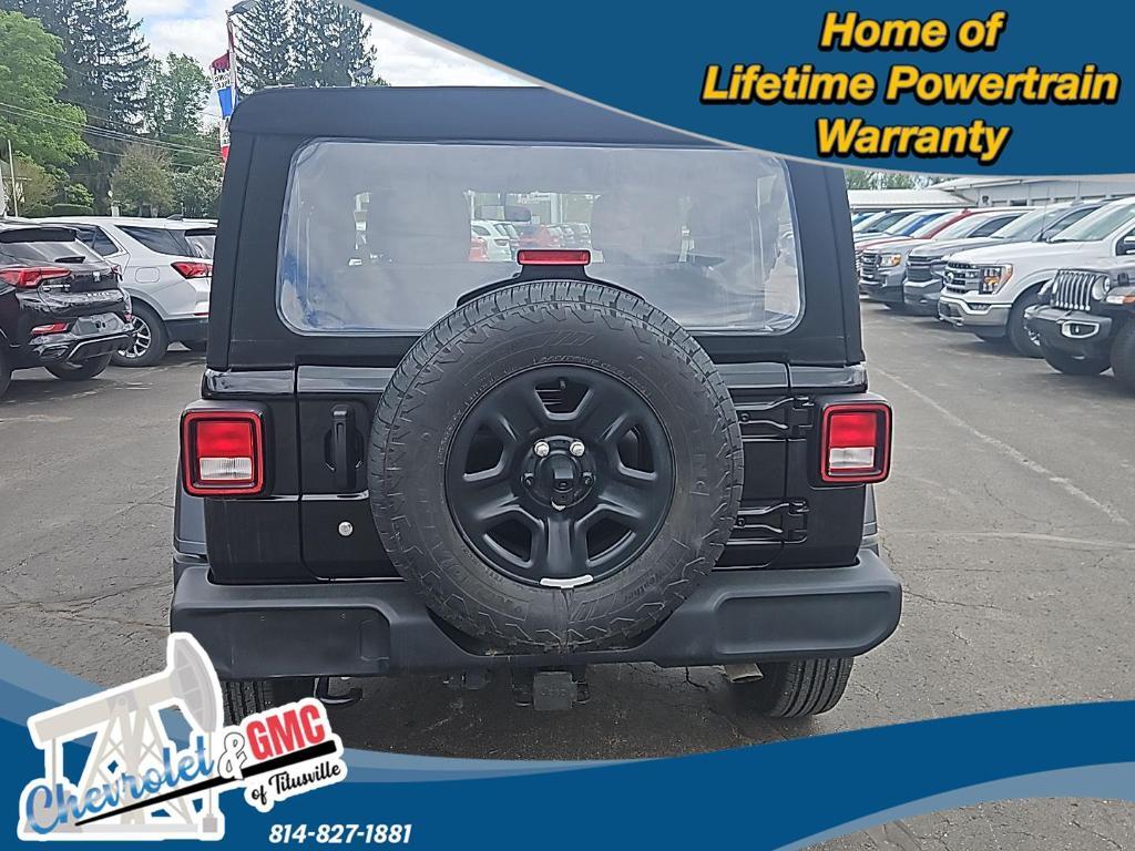 used 2024 Jeep Wrangler car, priced at $33,900