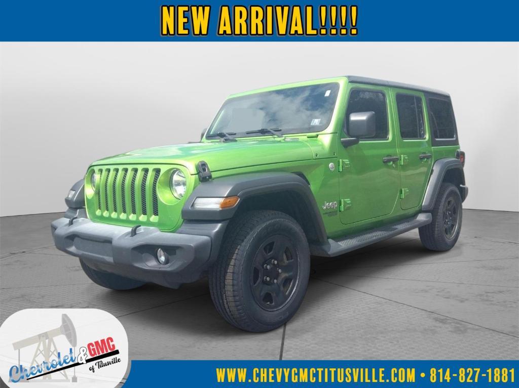 used 2019 Jeep Wrangler Unlimited car, priced at $24,900