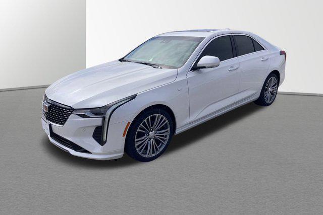 new 2025 Cadillac CT4 car, priced at $46,051