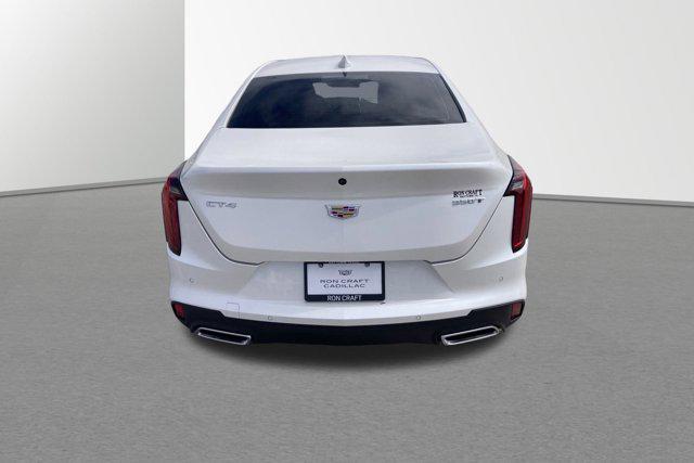 new 2025 Cadillac CT4 car, priced at $46,051