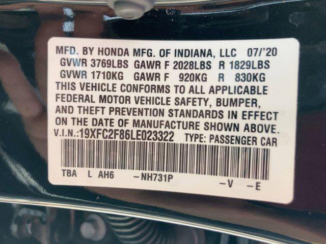 used 2020 Honda Civic car, priced at $18,496