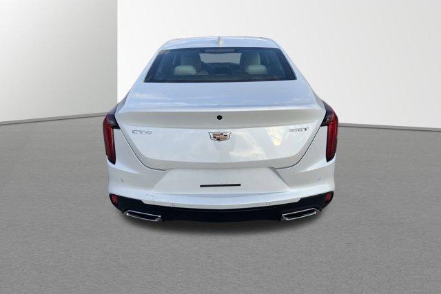 new 2025 Cadillac CT4 car, priced at $44,840