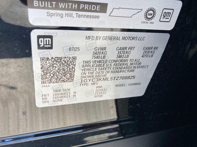 new 2026 Cadillac VISTIQ car, priced at $82,609