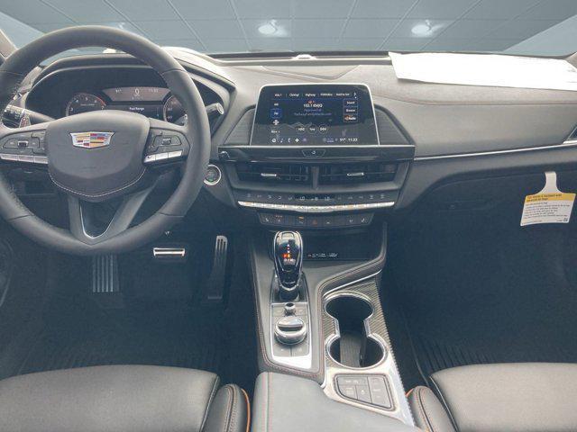new 2025 Cadillac CT4-V car, priced at $56,125