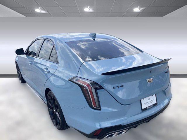 new 2025 Cadillac CT4-V car, priced at $56,125