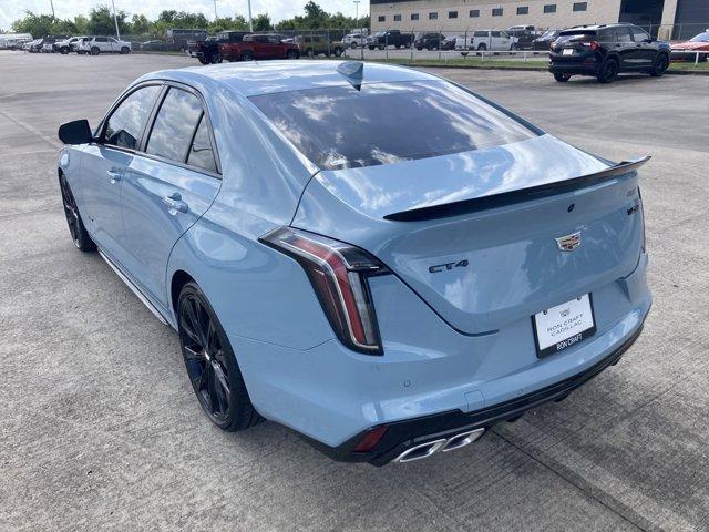 new 2025 Cadillac CT4-V car, priced at $57,125