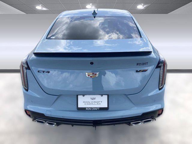 new 2025 Cadillac CT4-V car, priced at $56,125