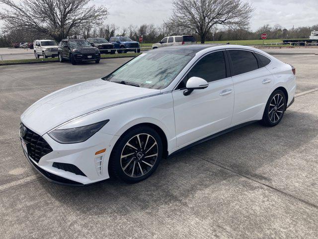 used 2021 Hyundai Sonata car, priced at $20,499