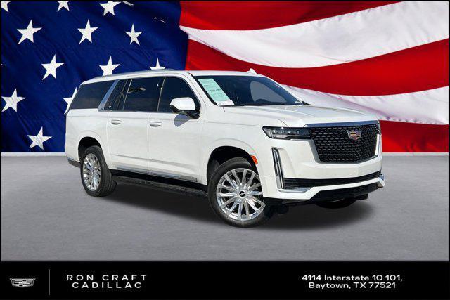 used 2023 Cadillac Escalade ESV car, priced at $79,999