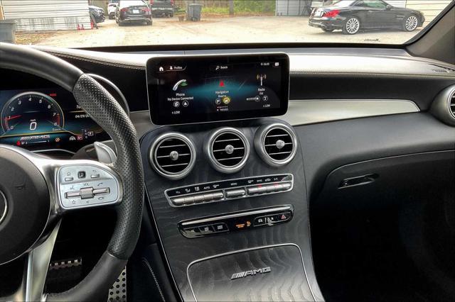 used 2020 Mercedes-Benz AMG GLC 63 car, priced at $50,777