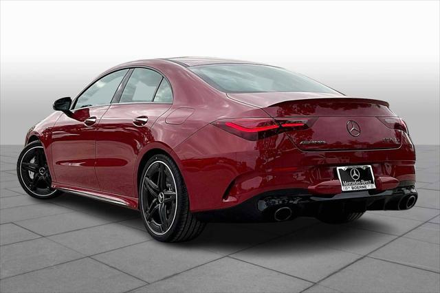 new 2025 Mercedes-Benz AMG CLA 35 car, priced at $70,640