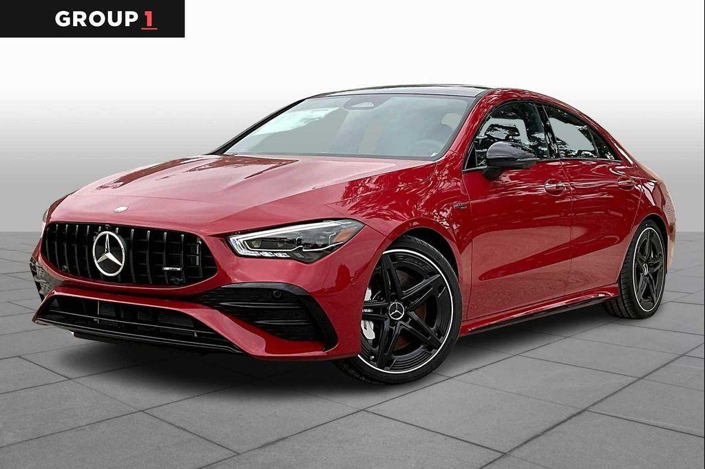 new 2025 Mercedes-Benz AMG CLA 35 car, priced at $70,640