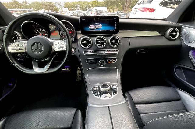 used 2019 Mercedes-Benz C-Class car, priced at $23,759