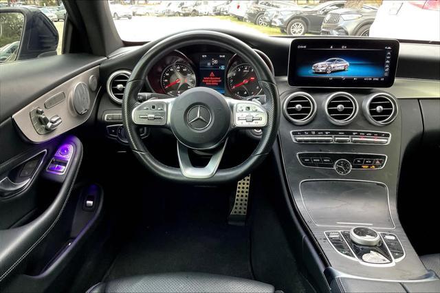 used 2019 Mercedes-Benz C-Class car, priced at $23,759