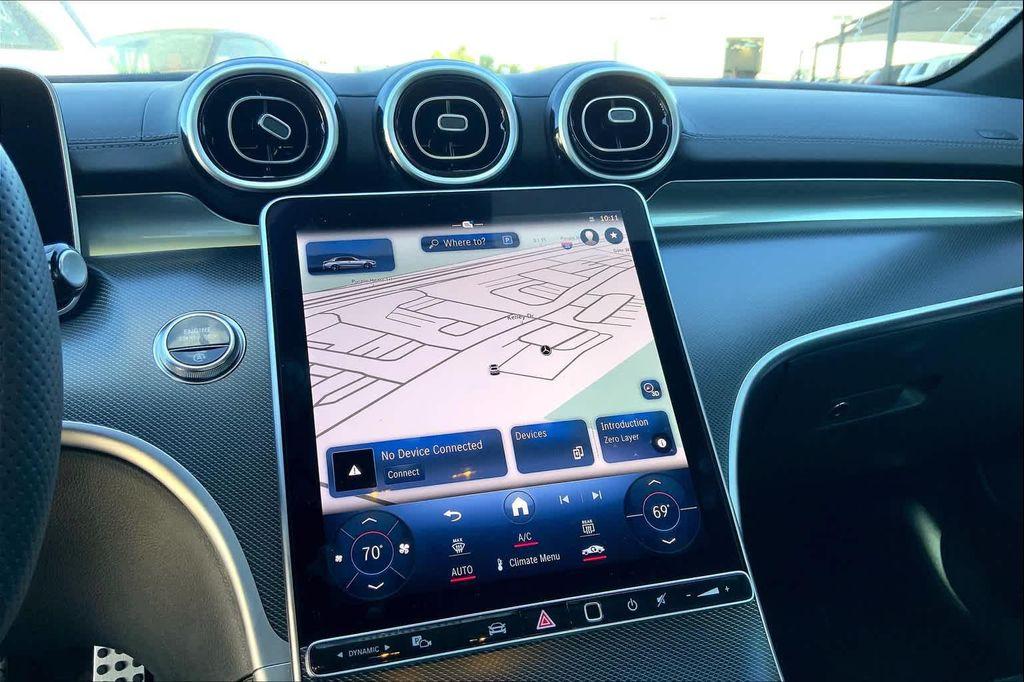 used 2024 Mercedes-Benz C-Class car, priced at $41,276