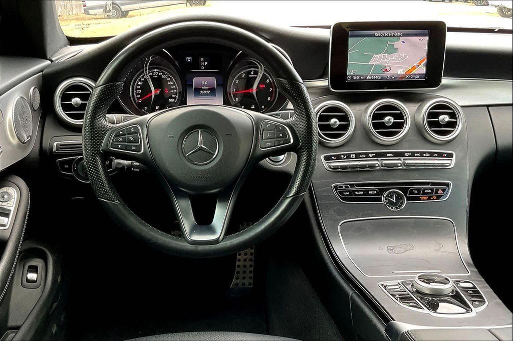 used 2018 Mercedes-Benz C-Class car, priced at $25,997