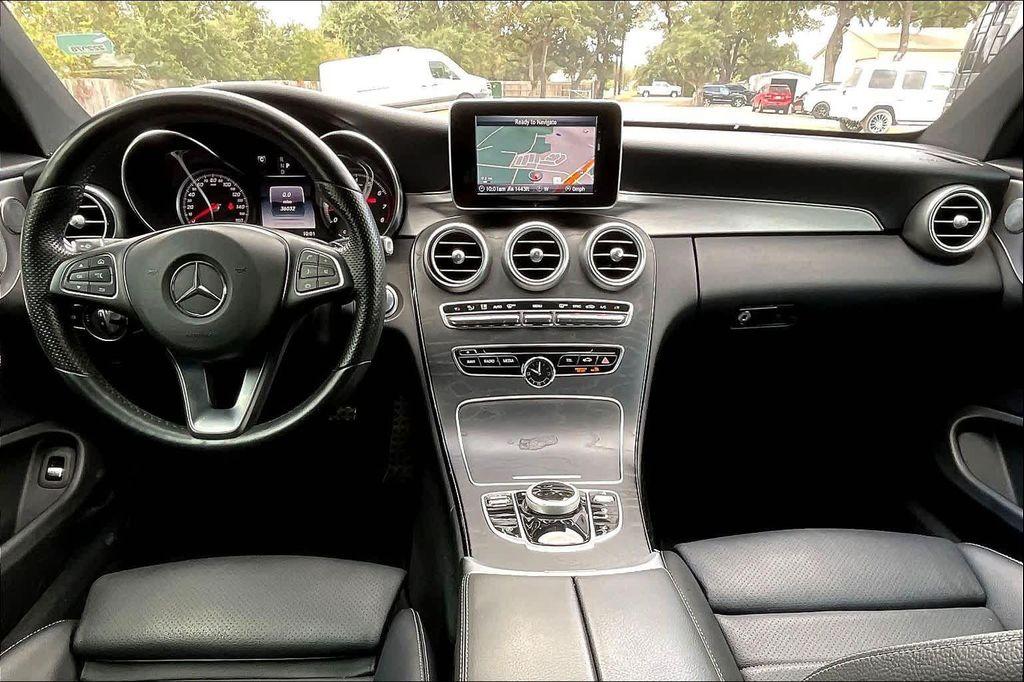 used 2018 Mercedes-Benz C-Class car, priced at $25,997