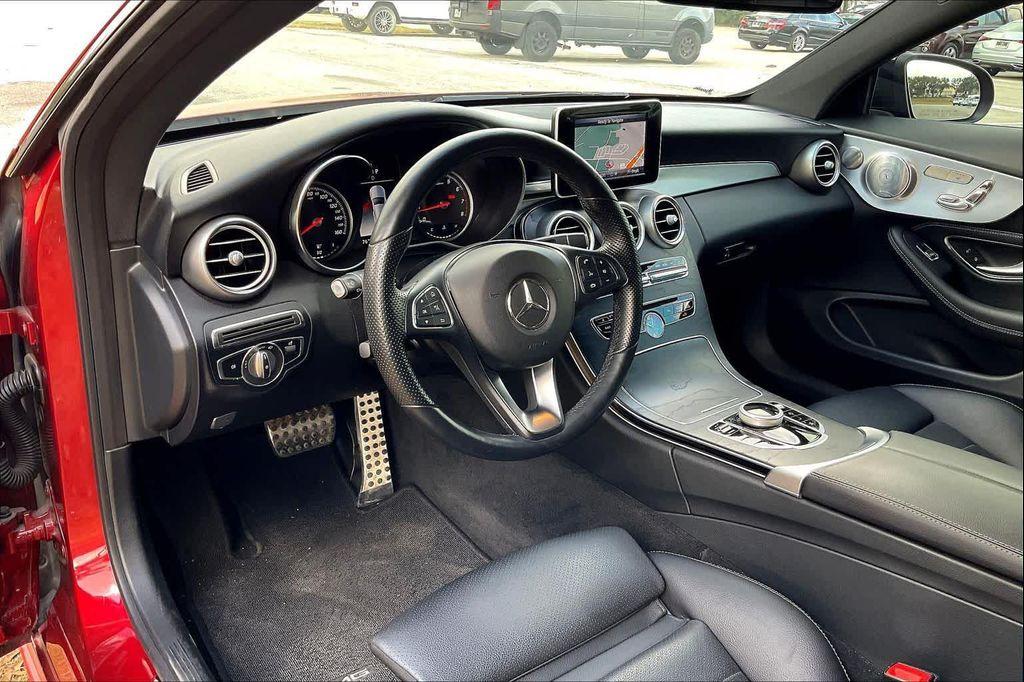 used 2018 Mercedes-Benz C-Class car, priced at $25,997