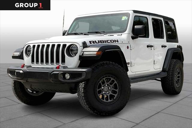 used 2021 Jeep Wrangler Unlimited car, priced at $37,122